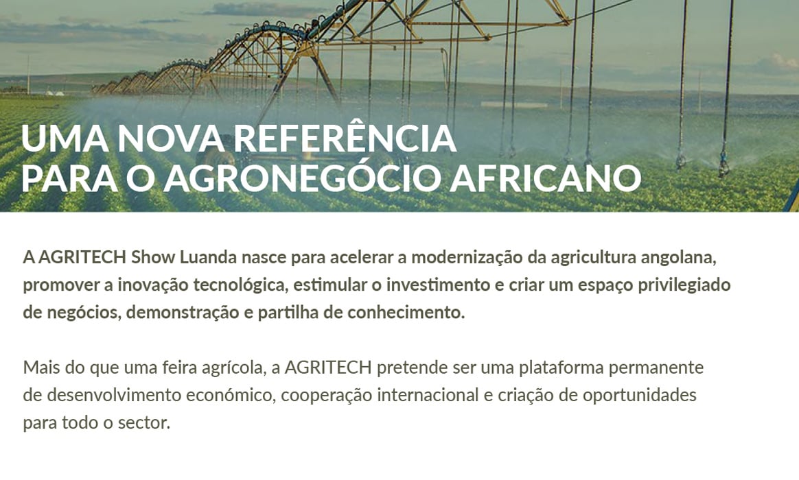 Uma nova referência para o agronegócio africano